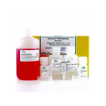 Zymo Research Direct-zol RNA Miniprep, Product Supplied w/50ml TRI Reagent, 50 Preps ZR2051